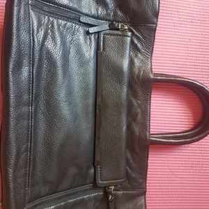 Genuine  leather  handbag  bellini